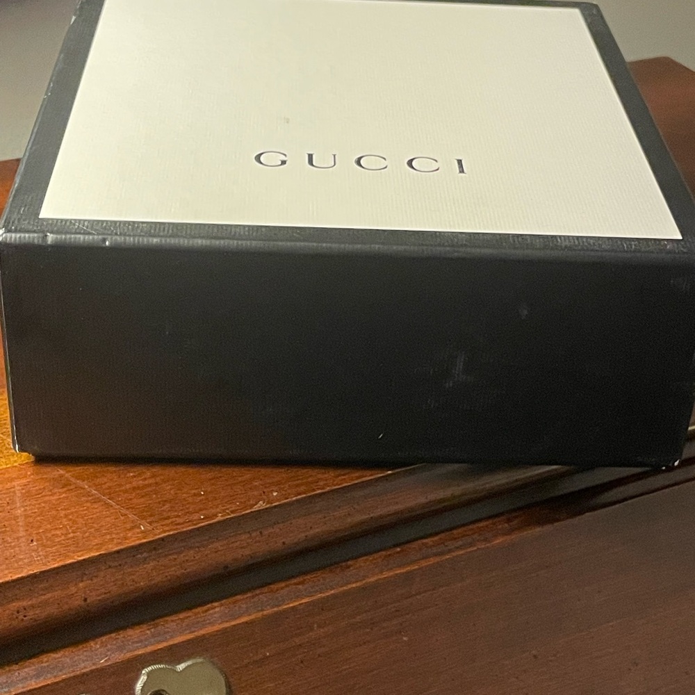 Gucci Marmont Thin Black Leather Belt - Inclusive of Box and Dusty - GUC - Picture 6 of 8